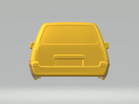 Opel kadett caravan closed 3D Print Model