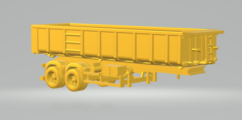 Dumper brazil classic 3D Print Model .c4d .max .obj .3ds .fbx .stl .blend