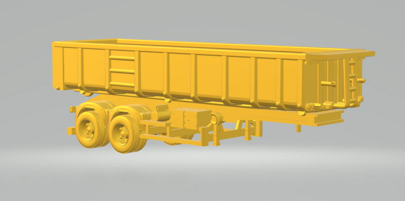Dumper brazil classic 3D Print Model .c4d .max .obj .3ds .fbx .stl .blend 