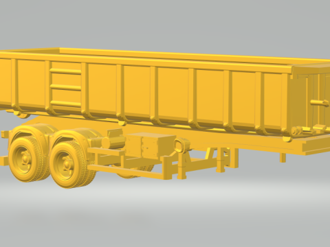 Dumper brazil classic Modèles 3D en vedette