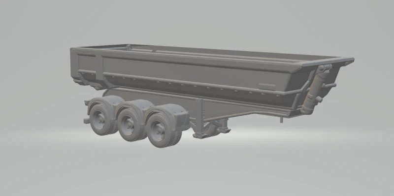 Dumper brazil 21t 3D Print Model .c4d .max .obj .3ds .fbx .stl .blend 