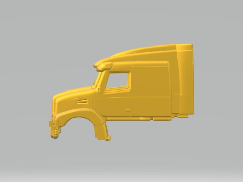 Cabin volvo vhd 3D Druckmodell