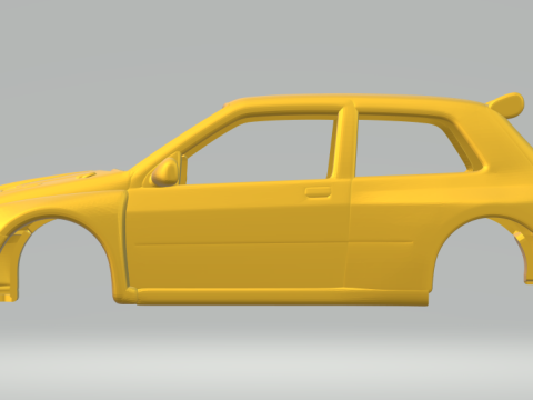 RENAULT CLIO RACE CAR Model do druku 3D