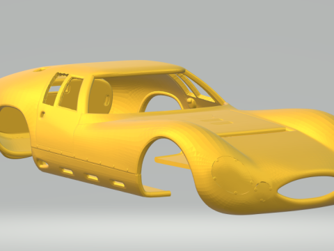 Maserati 151 3D printmodel