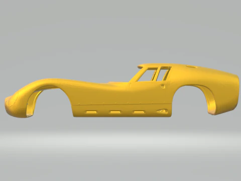 Maserati 151 3D Print Model