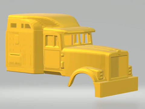 International 9300 sleeper 3D Print Model
