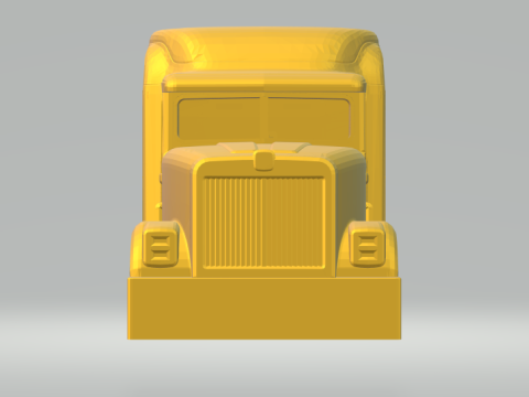 International 9300 sleeper Modelo de Impressão 3D