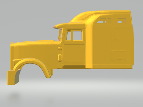 International 9300 sleeper Modelo de Impressão 3D
