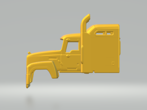 International 9300 sleeper 3D Принт Модель