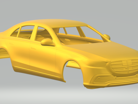 Mercedes benz class s Model do druku 3D