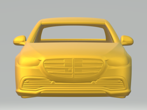 Mercedes benz class s 3D प्रिंट मॉडल