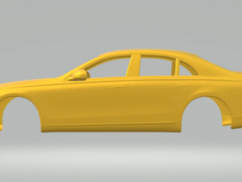 Mercedes benz class s 3D Print Model