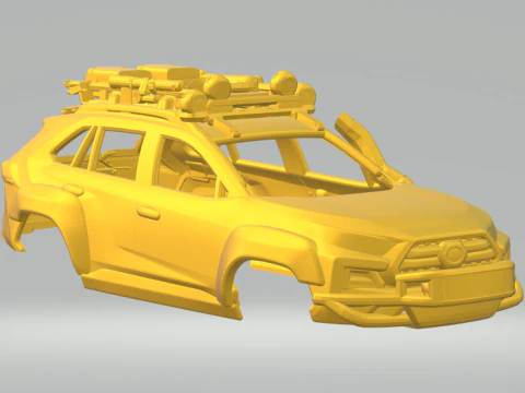 Toyota rav 4 3D Print Model