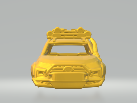 Toyota rav 4 3D Druckmodell