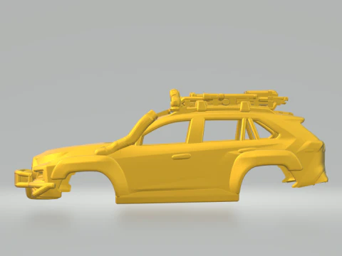 Toyota rav 4 3D Print Model
