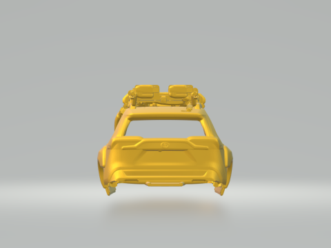 Toyota rav 4 3D Druckmodell