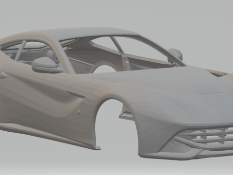 Ferrari f12 Model do druku 3D