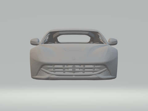 Ferrari f12 3D Принт Модель