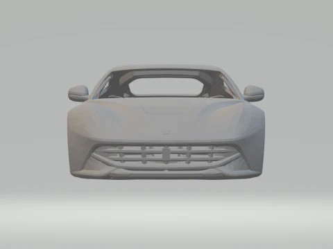 Ferrari f12 3D Print Model