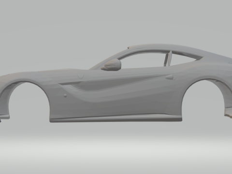 Ferrari f12 3D Принт Модель