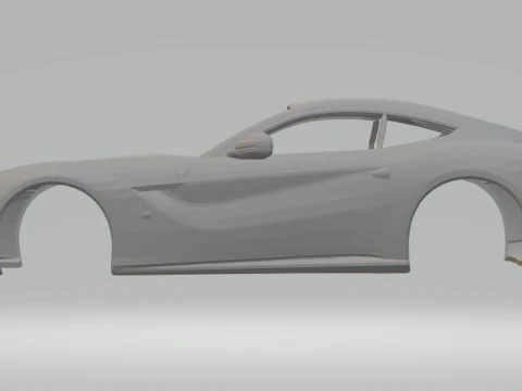 Ferrari f12 3D Print Model