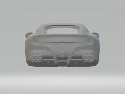 Ferrari f12 3D Print Model