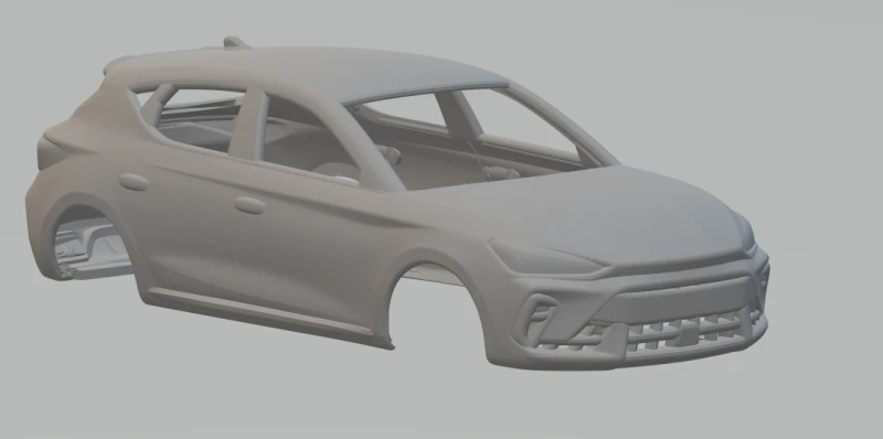 Leon cupra 3D Print Model .c4d .max .obj .3ds .fbx .stl .blend 