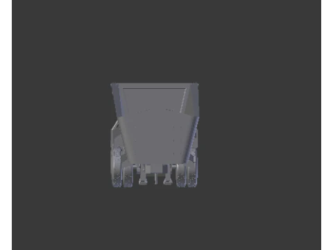 Trailer dumper usa 3D Print Model