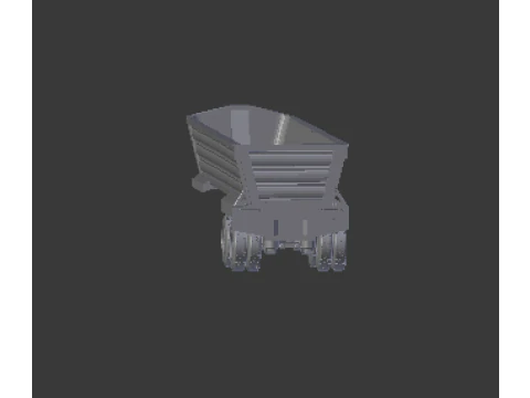 Trailer dumper usa 3D Print Model