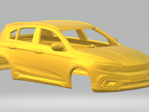 Fiat tipo 3D Print Model