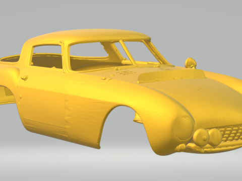 Ferrari 500 3D Print Model