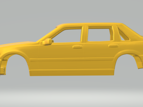 Volvo 850 race car 3D Принт Модель