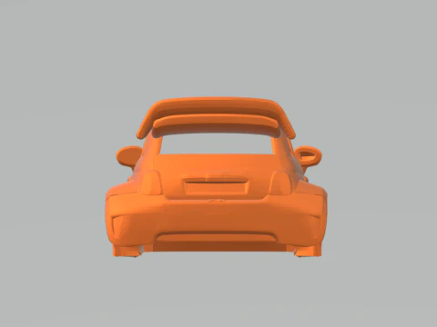 Abarth 500 3D Print Model