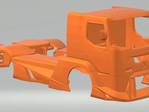 Ciężar&oacute;wki Renault Model do druku 3D