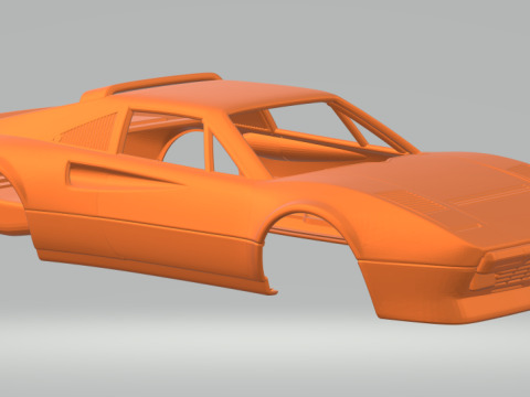 Ferrari 308 3D Baskı Modeli