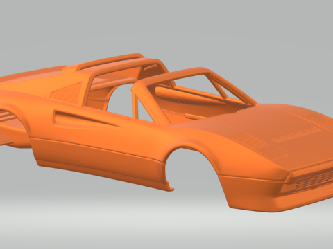 Ferrari 308 3D Baskı Modeli