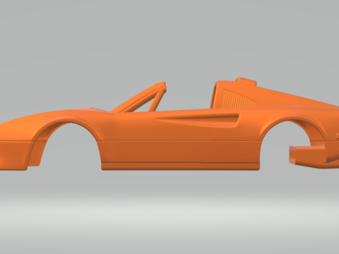 法拉利308 3D 打印模型