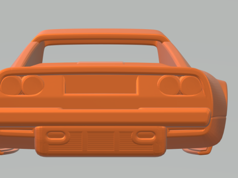 法拉利308 3D 打印模型