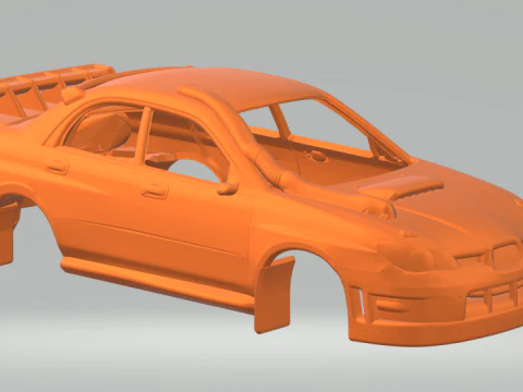 Subaru impreza wrx rally 3D Принт Модель