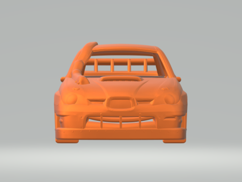 Subaru impreza wrx rally 3D 프린트 모델