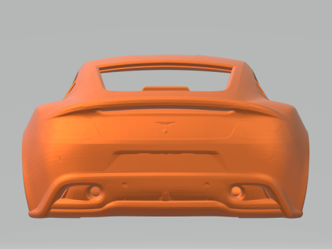Aston Martin Vanquish 3D Baskı Modeli