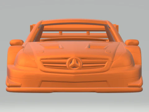 Mercedes sl race car 3D Print Model