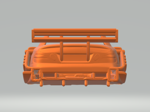 Mercedes sl race car 3D 打印模型