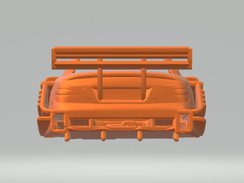 Mercedes sl race car 3D Print Model
