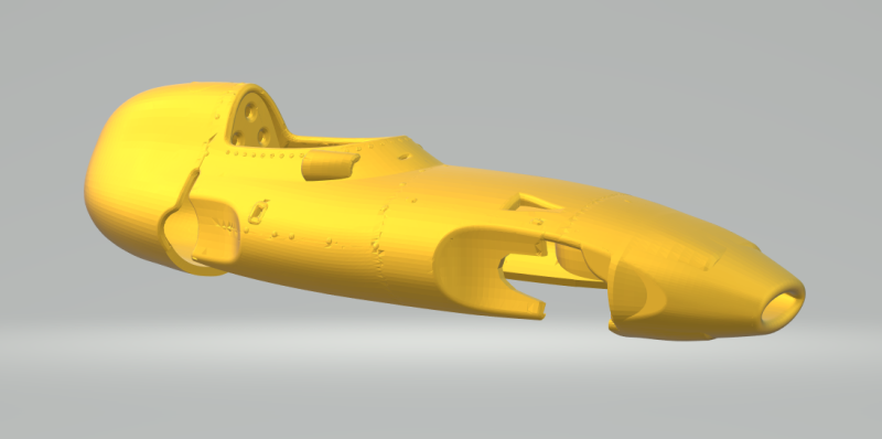 Vanwall VW5 3D Print Model .c4d .max .obj .3ds .fbx .stl .blend
