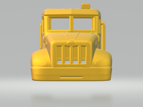 Peterbilt 340 3D 打印模型