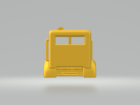 Peterbilt 340 3D 打印模型