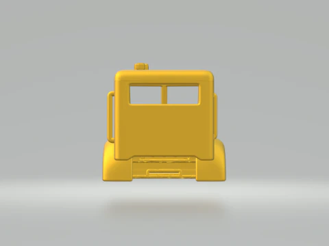 Peterbilt 340 3D Print Model