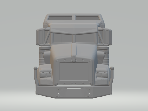 Kenworth cabin 3D Print Model