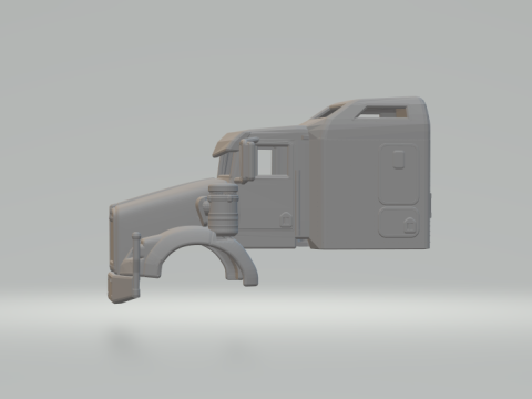 Kenworth cabin 3D Print Model